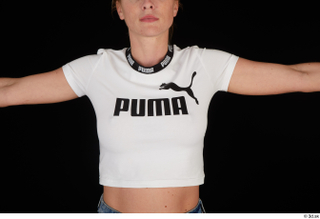 Vinna Reed dressed sports upper body white t shirt 0001.jpg
